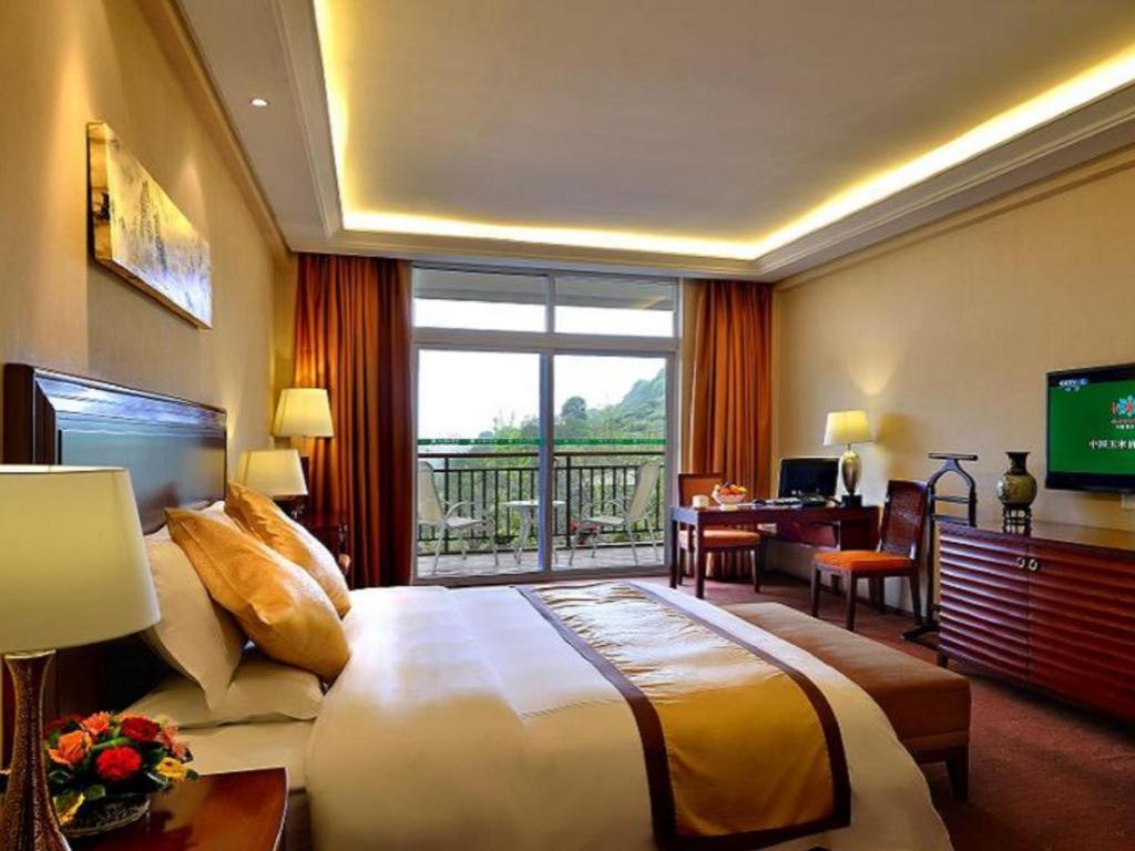 Hongzhushan Hotel Mount Emei Leshan Bagian luar foto