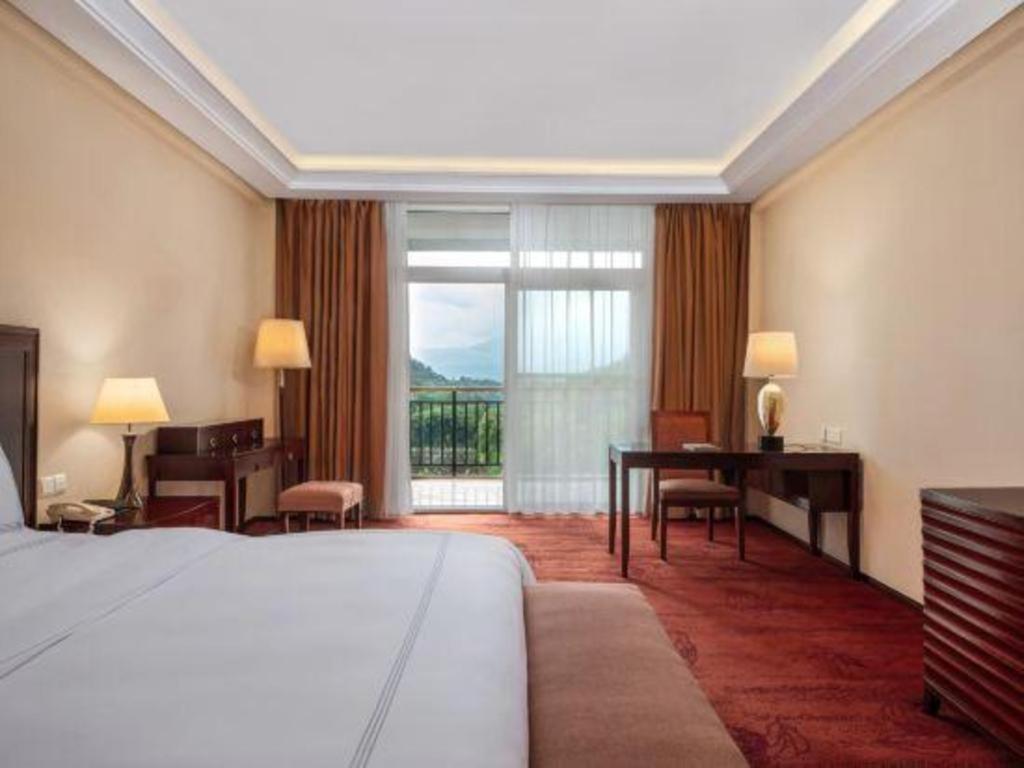 Hongzhushan Hotel Mount Emei Leshan Bagian luar foto